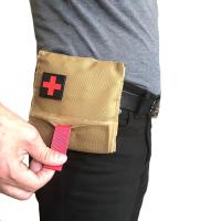 Bolsa De Primeros Auxilios Táctica Con Malla MOLLE Para Cinturón Y Chaleco Táctico Resistente Y Ligera Bolsa De Medicina IFAK De Tamaño 15*15*5cm Para Deportes Al Aire Libre Caza Y Táctica - details 2
