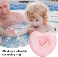 Anillo de piscina inflable portátil en forma de corazón con Asas, tubo de Natation inflable para Bebés, accesorio de juego Acuático, Ayuda para Nadar Segura y moda - details 0