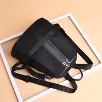 Mochila Casual De Moda Para Niñas De Color Sólido Resistente Al Agua Y a La Salpicadura Gran Capacidad Ligera Para Salir - details 8