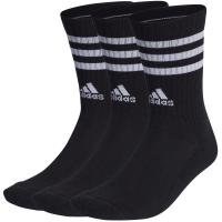 Calcetines Unisex Adidas Negros con Bandas Blancas - details 2
