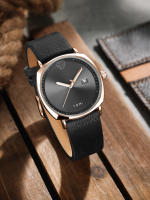 Reloj De Pulsera TOMI Para Hombres Minimalista Y De Moda Deportiva Con Calendario Y Material De Cuero Casual De Cuarzo - details 18