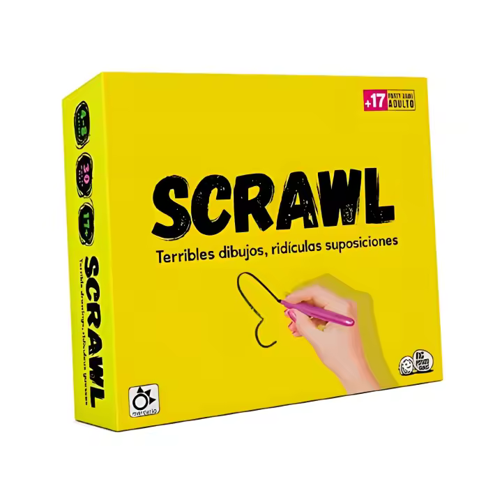 Mercurio Scrawl - Juego de Mesa para Adultos - Teléfono Escacharrado - 1