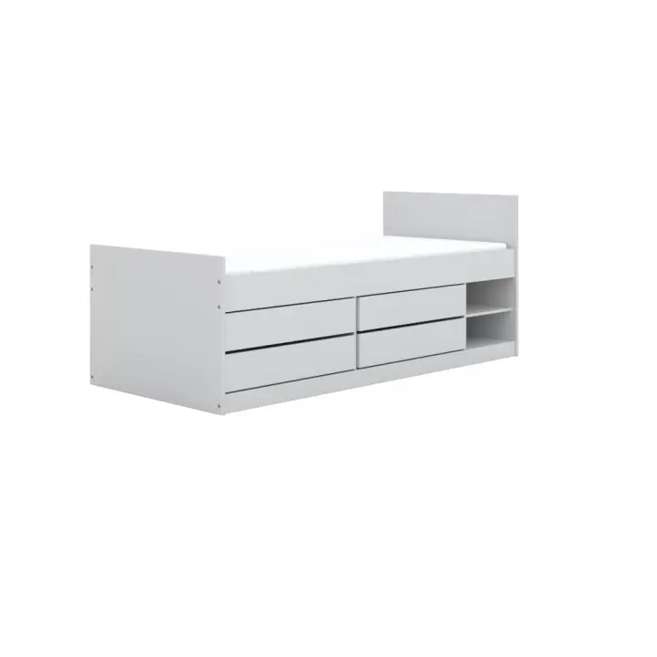 Cama 200 x 90 cm Kocot Kids Leon White - 1