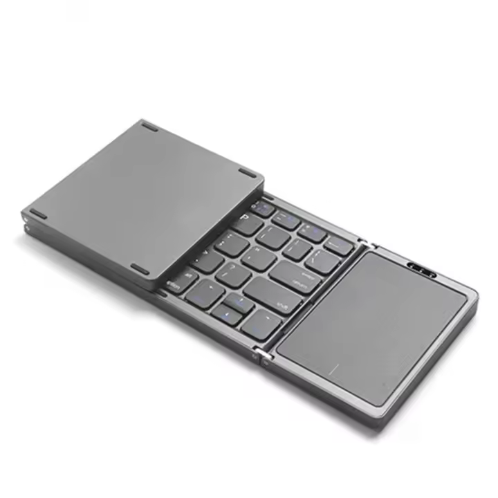 MRSVI Teclado Bluetooth Portátil Mini Plegable Con Touchpad Para IOS Android iPad Tablet PC Teclado De Toque Plegable Inalámbrico MRSVI B089T - 1