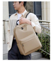 Mochila multifuncional informal de moda, mochila escolar de gran capacidad para estudiantes, mochila sencilla de moda para viajes al aire libre, mochila para computadora - details 14