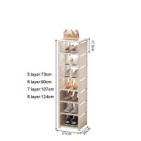 Organizador De Zapatos De Esquina Para Pared Rack Multicapa Ahorrador De Espacio Con Estante Ajustable Armario Para El Hogar - details 7
