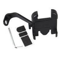 Soporte De Teléfono Móvil Para Motocicleta Y Bicicleta Montura Para Manillar De Moto Con Espejo Retrovisor Compatible Con GPS - details 5
