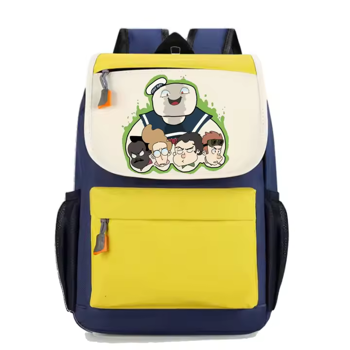 Mochila Cazafantasmas. Varios colores. Ideal para la escuela. Colegio. Senderismo. Excursiones. Multiples bolsillos - 1