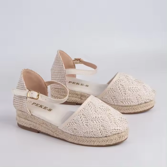 ZAPATO NIÑA NATURAL 26965 - 1