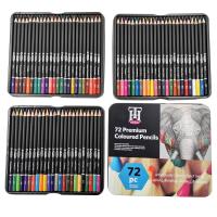 KALOUR Set De Lápices De Colores Profesionales 50/72/180/240/300 Pcs Lápices De Aceite Para Dibujos Y Pintura Artística Suministros Para Colorear - details 74