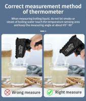 Termómetro Infrarrojo Mestek IR02C No Contacto Con Probing Digital Laser Medidor De Temperatura En Grados Celsius Y Fahrenheit - details 5