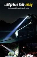 Linterna Frontal LED Recargable Para Pesca Y Camping Con Luz De Trabajo XPE COB 2 Modos De Iluminación Y Imán En La Cola Desmontable Impermeable 5W - details 3