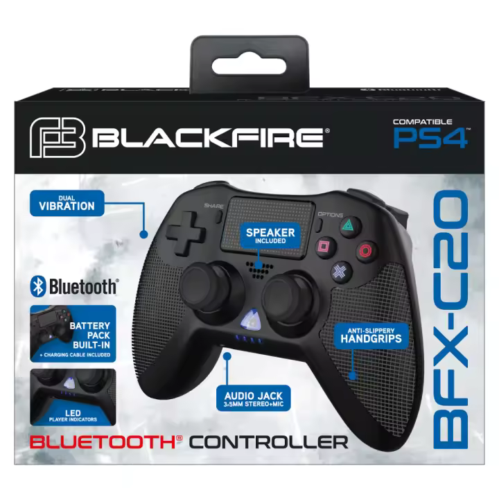 BLACKFIRE Mando Inalámbrico BLUETOOTH BFX-C20 para PS4 - 1