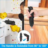 Destornillador Eléctrico Portátil Recargable 47 En 1 Con LED Para Oficina Y DIY En Casa Rotación De 90 Grados Herramientas De Reparación - details 9