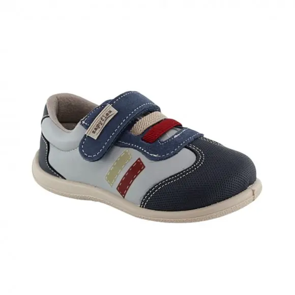 Zapatos respetuosos Zapyflex Velcro y elástico Jeans Zapy IZAP24H57 - 1