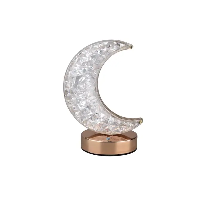 Lámpara de mesa decorativa inalámbrica Cisne/Luna/Estrella - Luz Regulable 3 Modos (3000K-6500K), Portátil y Recargable - 1