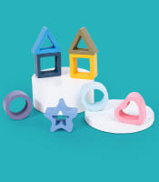 Juegos Educativos Montessori Para Bebés Juguetes De Silicona De Grado Alimenticio Formas Geométricas Rompecabezas De Aprendizaje - details 10