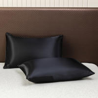 Juego De Sábanas De Satén De Color Sólido Incluye Fundas Para Almohadas Suaves Y Hypoallergénicas De Poliéster Lavar En Máquina Para El Hogar - details 11