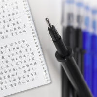 Juego De Bolígrafos Gel Erasables 0.5mm Azul Y Negro Tinta Borrable Refill Rod Lavable Para Escuela Y Oficina Suministros De Papelería - details 5