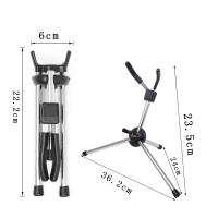 Soporte Tripode Plegable Portátil Para Saxofón Alto Tenor Soprano SLADE Accesorios De Instrumentos De Viento De Plata Material De Acero Inoxidable + Goma - details 2