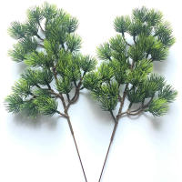Rama De Pino Artificial 34cm Verde Realista Para Fiestas Bodas Decoración De Navidad En Casa Y Habitaciones Planta Artificial - details 0