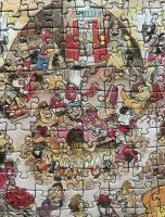 Rompecabezas De Papel Para Adultos 1000 Piezas 75x50cm Dificultad Alta Dibujo Animado Relieve Del Estrés Juguete Educativo Para Niños Regalo - details 7