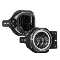 Par De Faros Antiniebla De 4 Pulgadas Con Anillo Halo Angel Eyes Para Jeep Wrangler JL 2018-2023 NO APTOS Para Bumper De Aniversario 10º - details 9