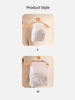 Bolsa De Ropa Con Malla De Panal Y Cierre Para Lavandería Organizador Multifuncional De Ropa Para Dormitorio Y Baño Con Montaje En La Pared Material De Poliéster - details 8