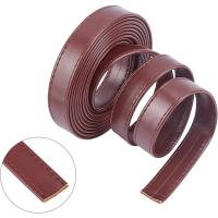 Cuerda De Cuero Larga De 118 Pulgadas 0.8 Pulgada De Ancho Cadena Plana Doble Cara Para Hecho a Mano De Mochilas Y Cordones De Bota - details 3