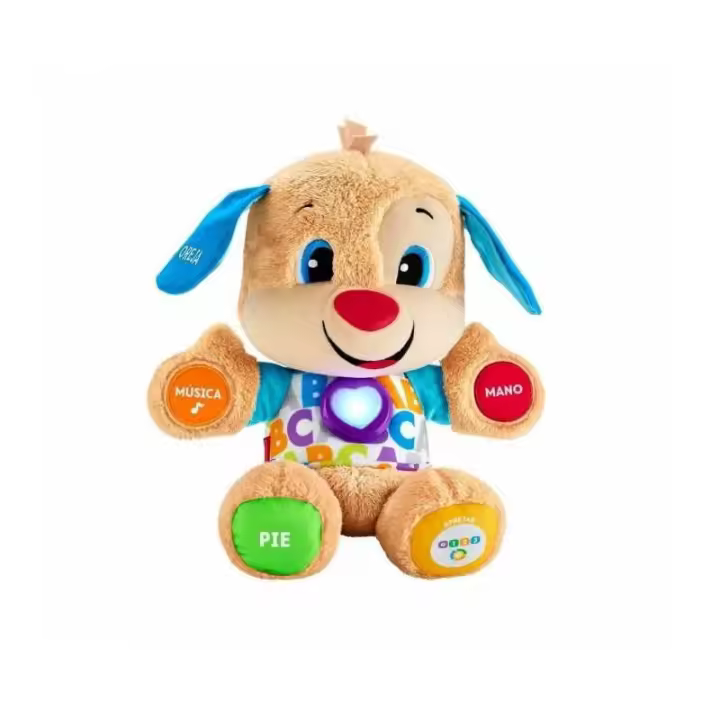 Mattel Fisher-Price Perrito Descubrimientos Bebé, Tecnología Inteligente, 3 Niveles de Juego - 1
