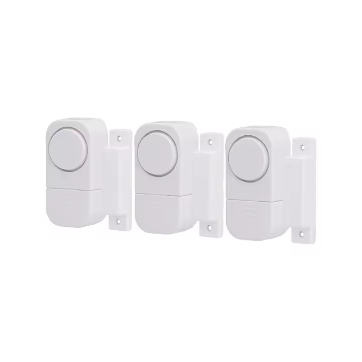 Alarma Antirrobo Magnética para Puertas y Ventanas - Volumen 100 Db - Protección Niños - 3 Piezas - 1