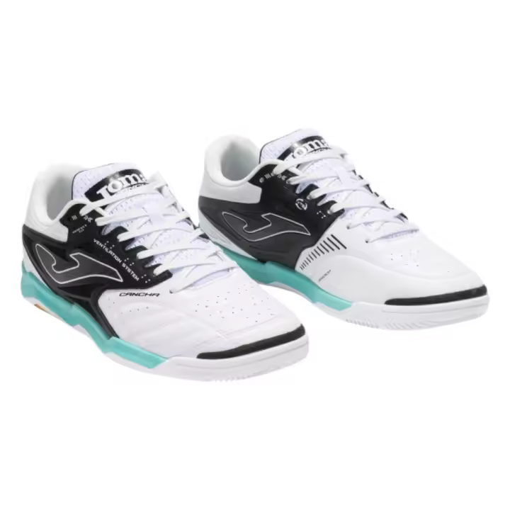 Zapatillas Joma Cancha 2502 Blancas Negro Indoor Cans2502In Futbol Sala Hombre - 1