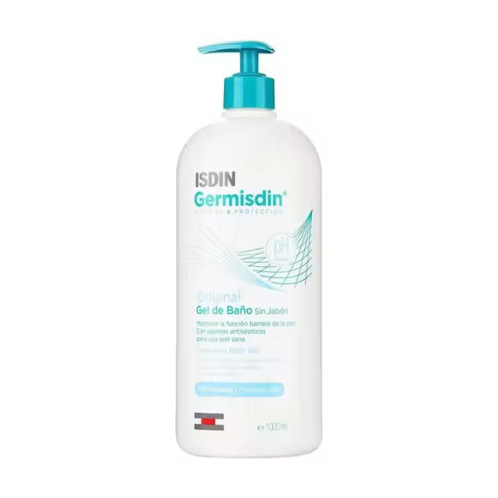 GERMISDIN - Antiséptico 1000ml, limpia y desinfecta, protección diaria, cuidado de la piel, uso diario, fórmula suave, desinfección eficaz, hidratante, elimina bacterias, antiséptico piel - 1
