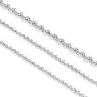 Cadena De Bolas De Acero Inoxidable De 5 Metros Con 40 Conectores Y Hebeleros Para Collares DIY Herramientas De Manualidades - details 3