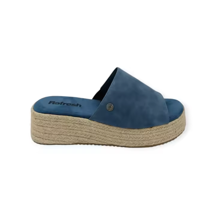 Sandalia plataforma Jeans Refresh170776 - 1