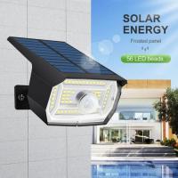 Luces Solares Para Paisaje IP65 Impermeables Con 3 Modos Luz Solar Para Jardín Camino 72/68 LED Modernas Para Exterior - details 22