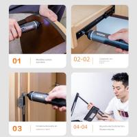 Youpin Worx Set De Destornilladores Eléctricos Mini 4V WX242 Herramienta De Taladro Inteligente Recargable Por USB Con 30 Bits - details 2