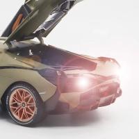 Modelo De Coche Diecast 1:18 Lamborghinis SIAN FKP37 Supercar Para Niños Juguetes Coleccionables Metálicos Escala A245 - details 2