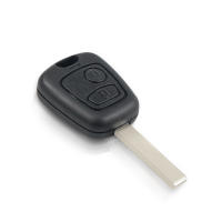 Carcasa De Llave Remota KEYYOU Para Toyota AYGO Citroen C1 C2 C3 Peugeot 307 107 207 407 Con 2 Botones Tipo Hoja HU83/VA2 - details 1