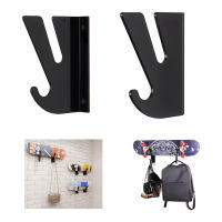 Estante De Pared Para Patines Con Ganchos De Almacenamiento 2PCS Accesorio De Skateboard Para Mujeres Parte De Placa Plana - details 3