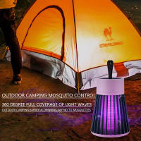 Zapador Eléctrico De Mosquitos Lámpara Repelente De Insectos Para El Hogar Y Camping Trampa Anti-Mosquitos Con Luz Exterior - details 1