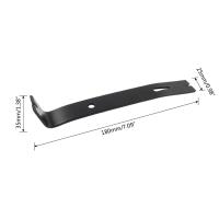 Herramienta de Carpintería Doméstica para Extraer Clavos 2PCS Barra de Palanca de Doble Propósito Abre Cajas de Madera Peluquía y Cuidado de la Piel - details 1