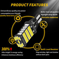 Lámparas LED Super Brillantes T15 W16W 921 912 1200LM Alta Potencia 45PCS 4014SMD Para Luz Retroiluminación Del Coche 12V 6500K Blanco Universal - details 0