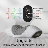 Almohada Masajeadora Eléctrica De Vibration Térmica Para Relaxar La Columna Cervical Reducir La Fatiga Muscular Y Aliviar Los Problemas Del Sueño Y El Dolor De Hombros - details 12