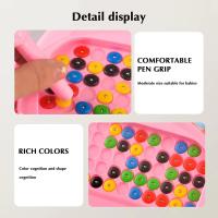 Tablero De Dibujo Magnético Para Niños Con Pluma Y Cuentas Juguete Educativo Sensorial Montessori Regalo Para Niños Y Niñas - details 15