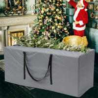 Bolsa De Almacenamiento Para Cojines Grande Capacidad Cubierta Protectora De Muebles Impermeable Anti-UV Rectangular Prueba De Rotura Para Árbol De Navidad - details 5