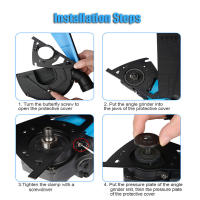 Cubierta De Recolección De Polvo Premium Para Amoladora De Ángulo De 4-5 Pulgadas Universal Duradera Accesorio Para Amoladora De Ángulo - details 5