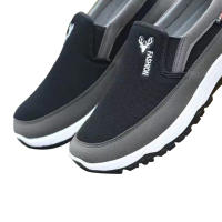 Zapatillas De Correr Y Senderismo Para Hombre Transpirables Ortopédicas Cómodas Antideslizantes Para Viajes Y Actividades Al Aire Libre - details 6