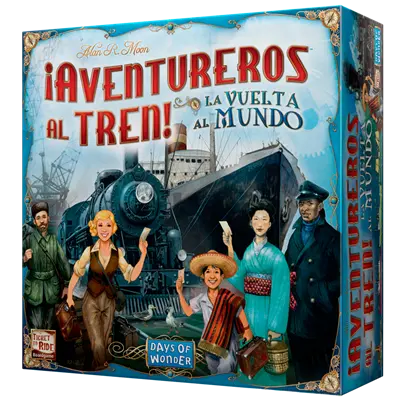 ¡Aventureros al Tren! La Vuelta al Mundo Juego de Mesa en castellano days of wonder - 1