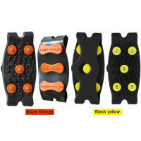 Crampones De Escalada Con 5 Estacas Antideslizantes Para Montañismo Y Caminar Cubiertas De Zapatos Para Nieve Accesorios De Senderismo Unisex - details 0